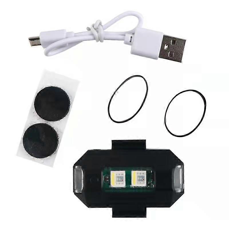 New LED Anti-collision Warning Light RC Drone Flash LED Position Light Motorcycle Turn Signal Indicator 7 Colors Strobe Light
