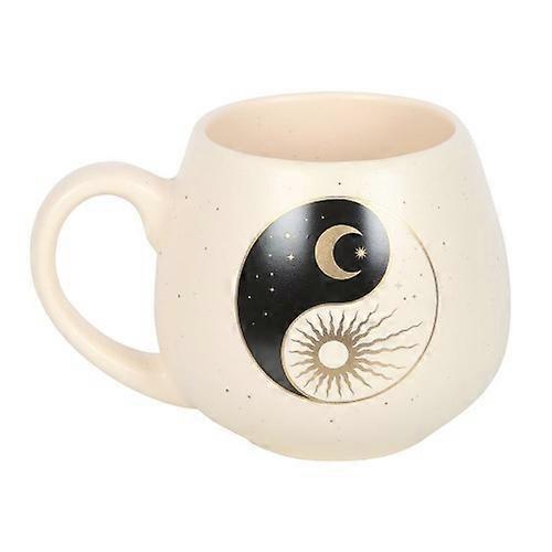 Something Different Yin Yang Round Mug