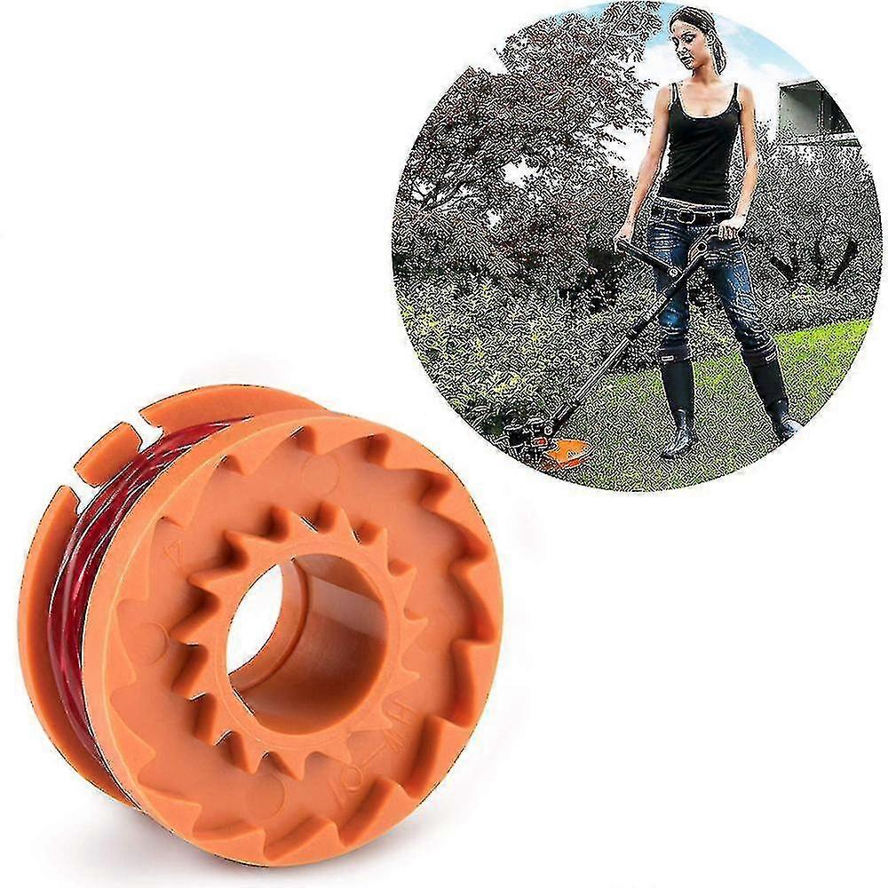 Replacement Trimmer Spool Line For Worx, 13 Pack (12 Packs 10-foot