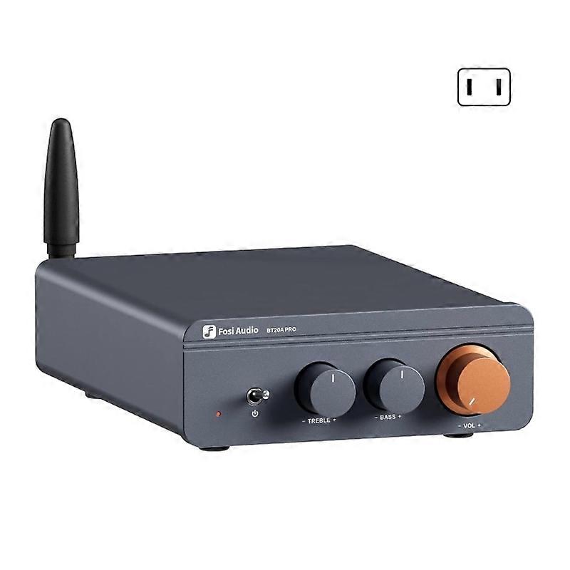 BT20A Pro BT5.0 מגבר כוח רב עוצמה דו-ערוצי 300Wx2 לקולנוע ביתי