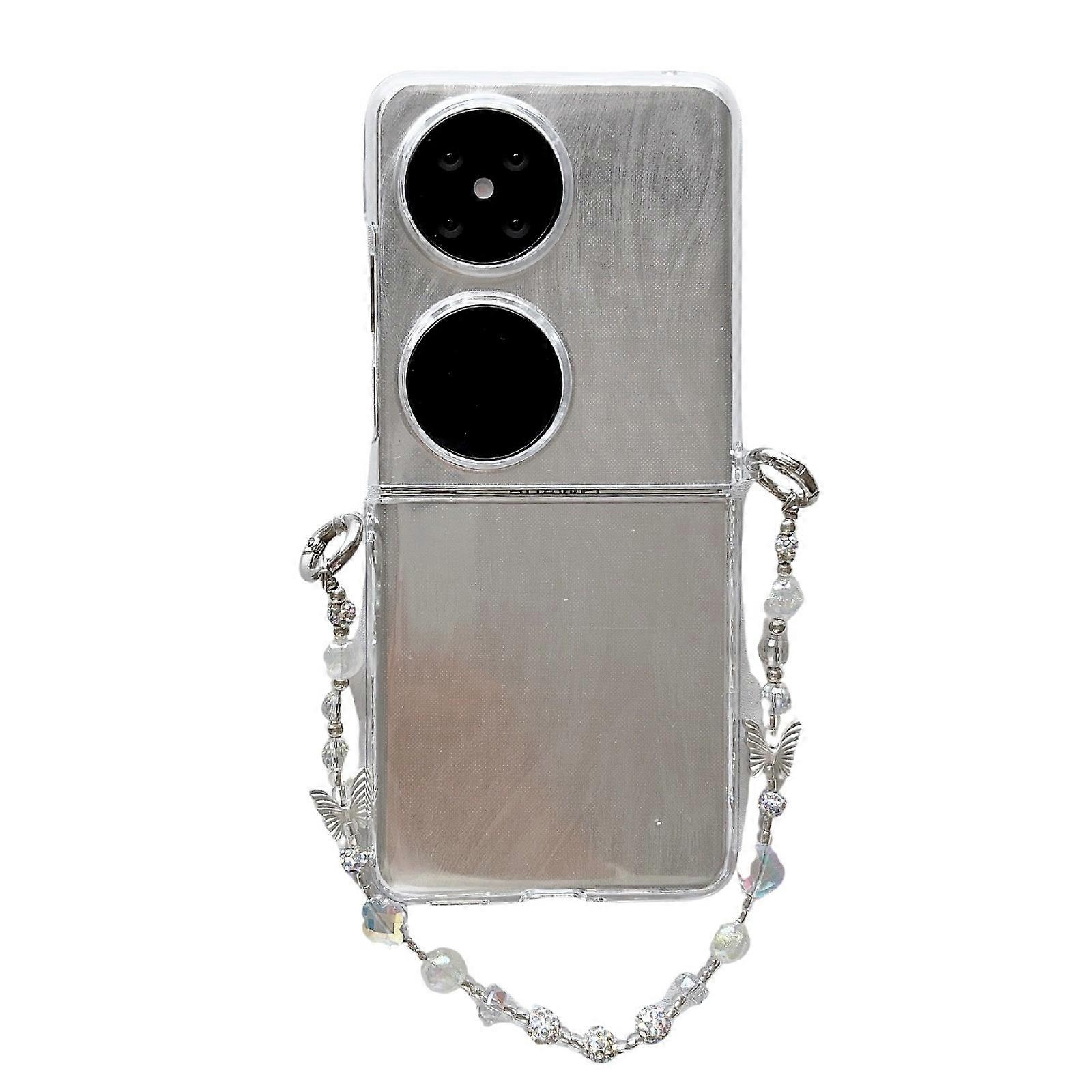 3D Butterfly Pattern PC Case For Huawei Pocket 2