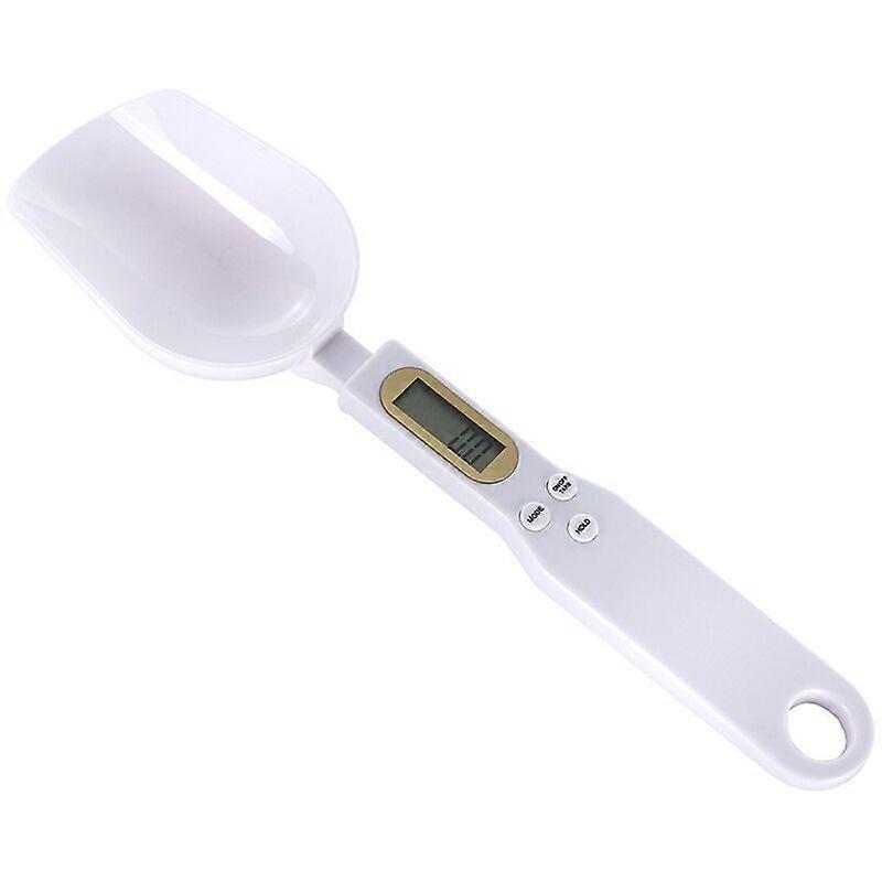Kitchen Household Accurate Weighing Electronic Scale Spoon (White)