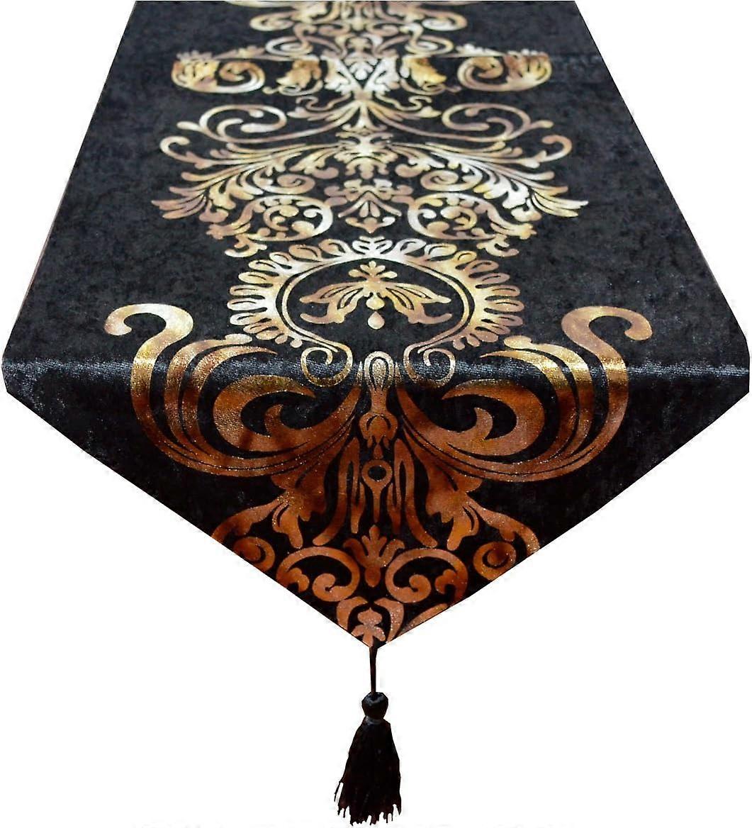 New Hot Stamping Contracted Classic Table Runner