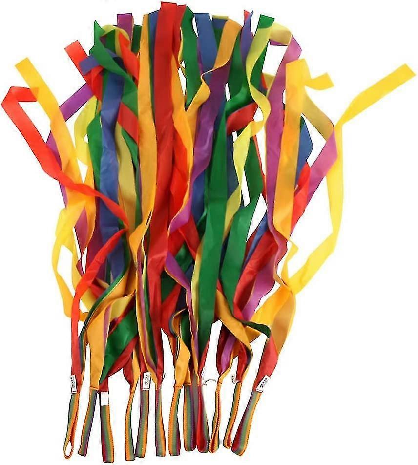 Rainbow Ribbons Dance Ribbons Ribbons (multi-colour) (12pcs)