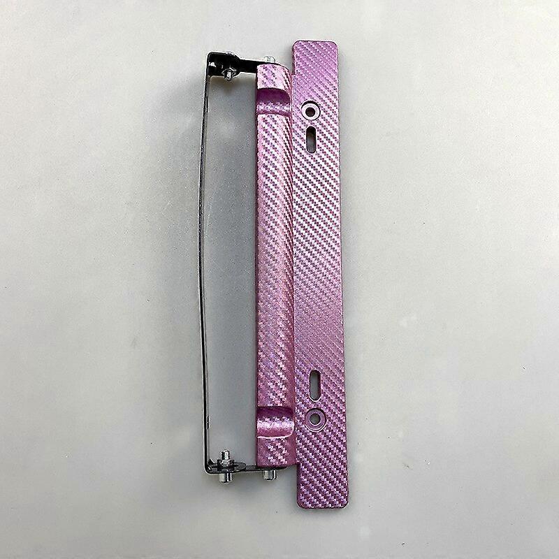 Car Universal Carbon Fiber Adjustable Rotating Car License Plate Frame Holder Solid License Plates Auto Exterior Accessories