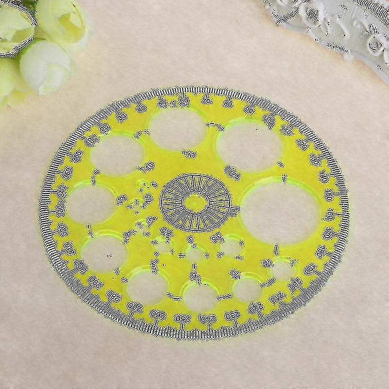 360 Degree All Round Ruler- Circle Template