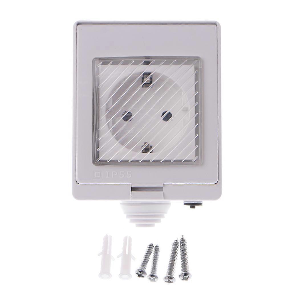 Wireless Smart WIFI Plug Socket Switch IP55 Waterproof Home Remote Control Timer