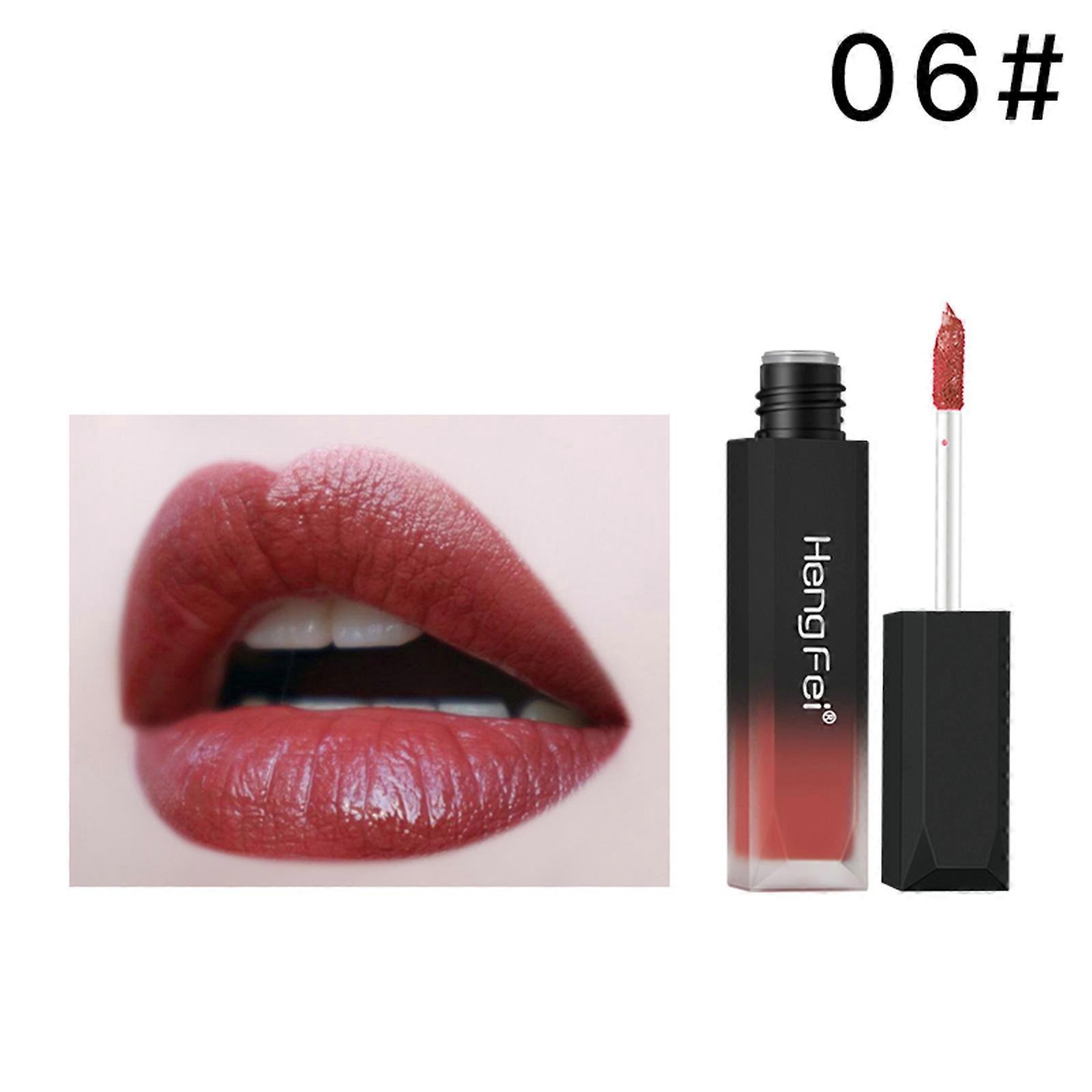 Femmes Rouge à lèvres liquide High Pigmented Rich Color Matte Finish Lèvres Make Up Cadeau