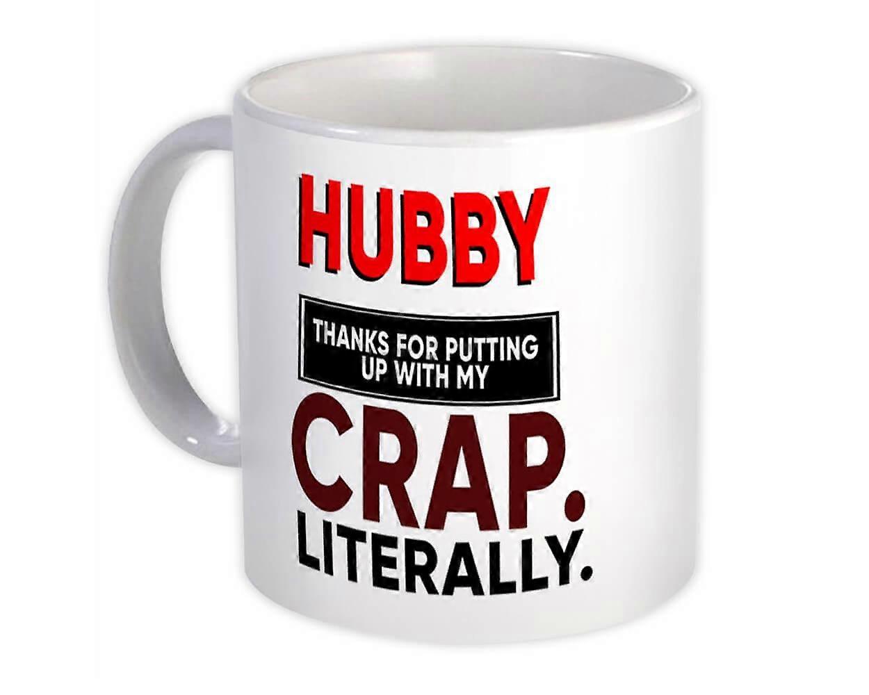 Geschenk mok: HUBBY Bedankt