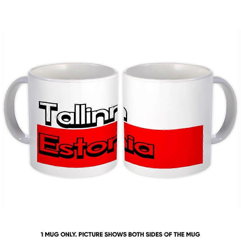 Gift Mug: Tallinn Estonia Rectangle