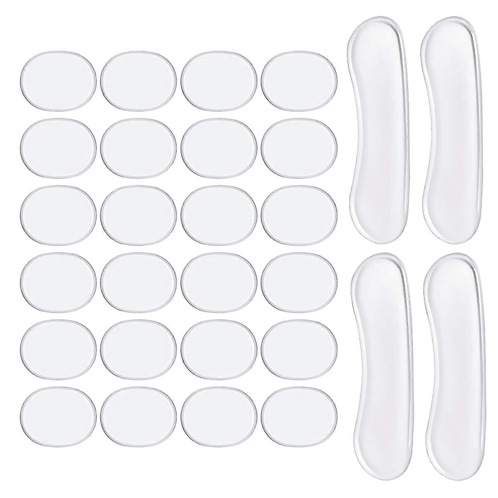 28pcs Drum Dampeners Pads Silicone Drum Silencers 3 Colors Drum Dampening Pads Drum Mute Pads For D
