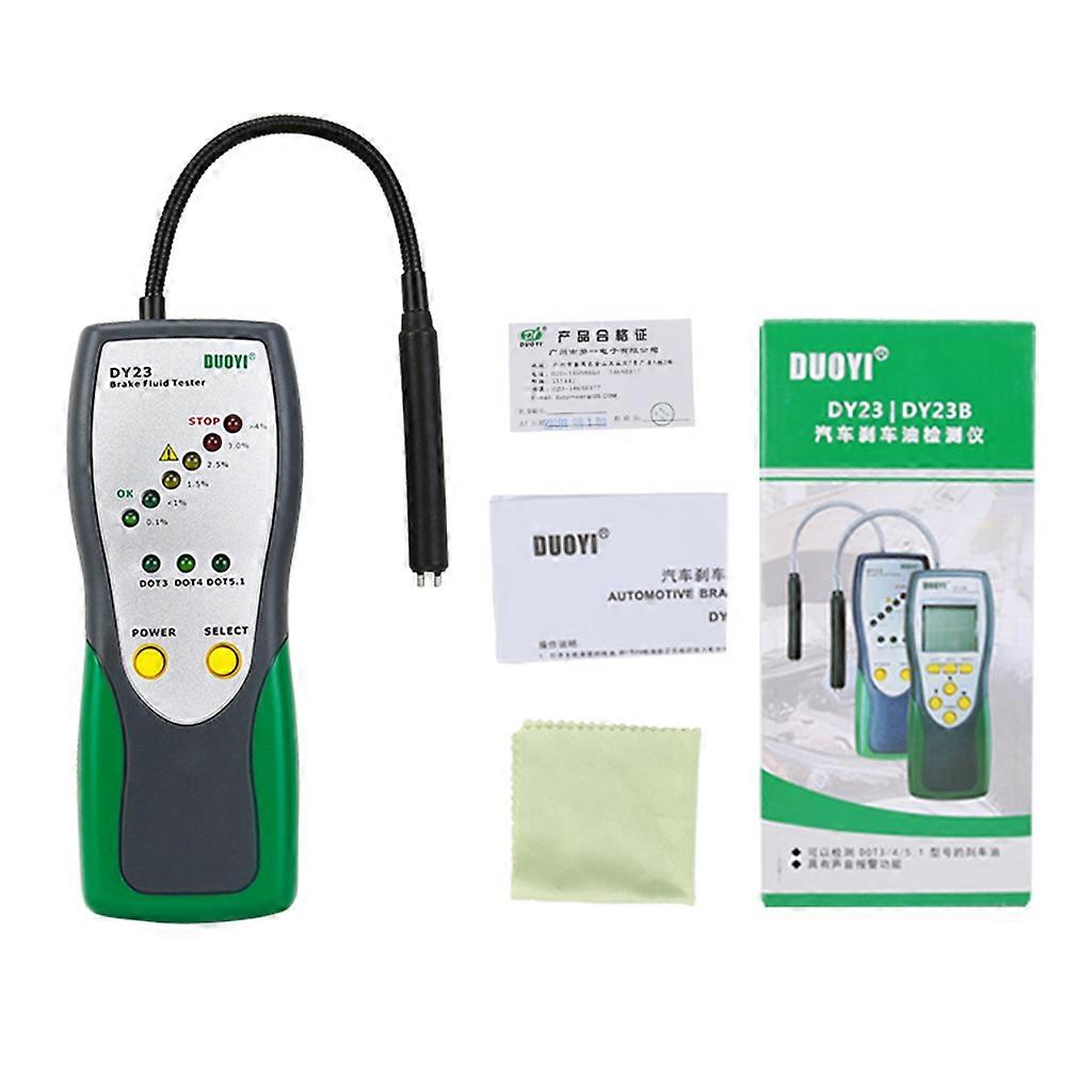 Automotive Brake Fluid Tester Oil Moisture Water Detection with High-Precision