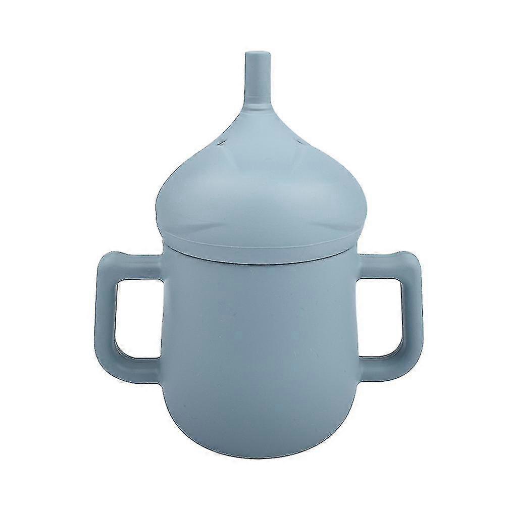 Silicone With Soft Spout, Spill Proof Lid, Anti-slip Handles For Babies And Toddlers