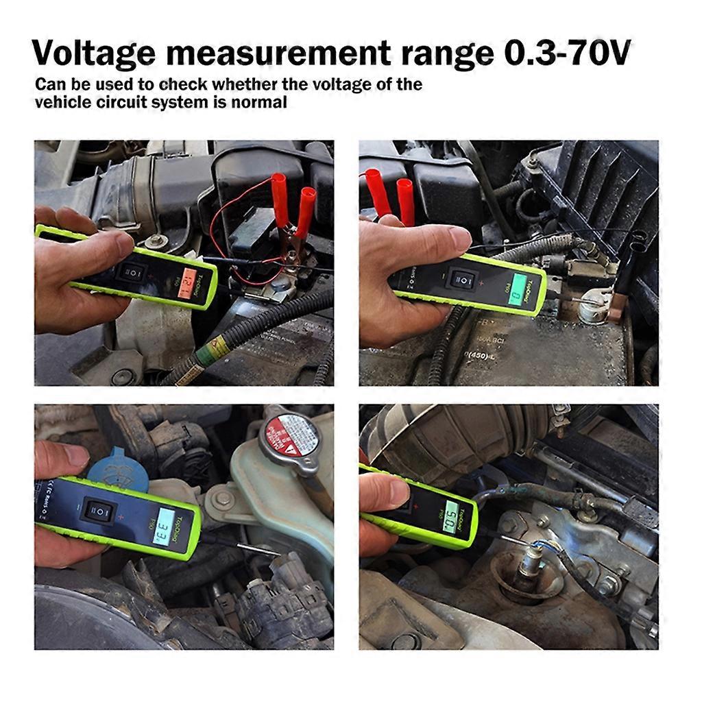 Car Voltage Detectors Pen Circuit Tester 6/12/24V Diagnostic Probe Test Pen