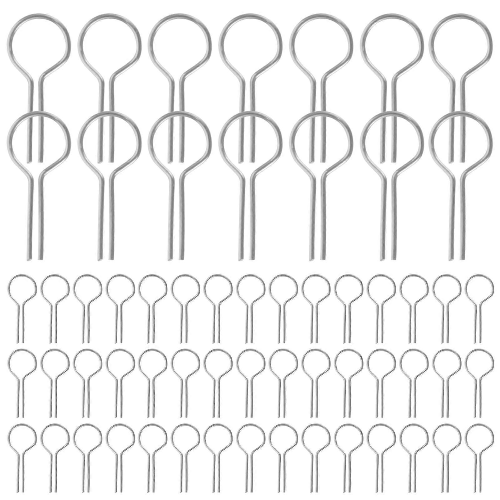 100pcs Hanging Burning Pin Ceramic Hanging Needle Ceramic Jewelry Making Material