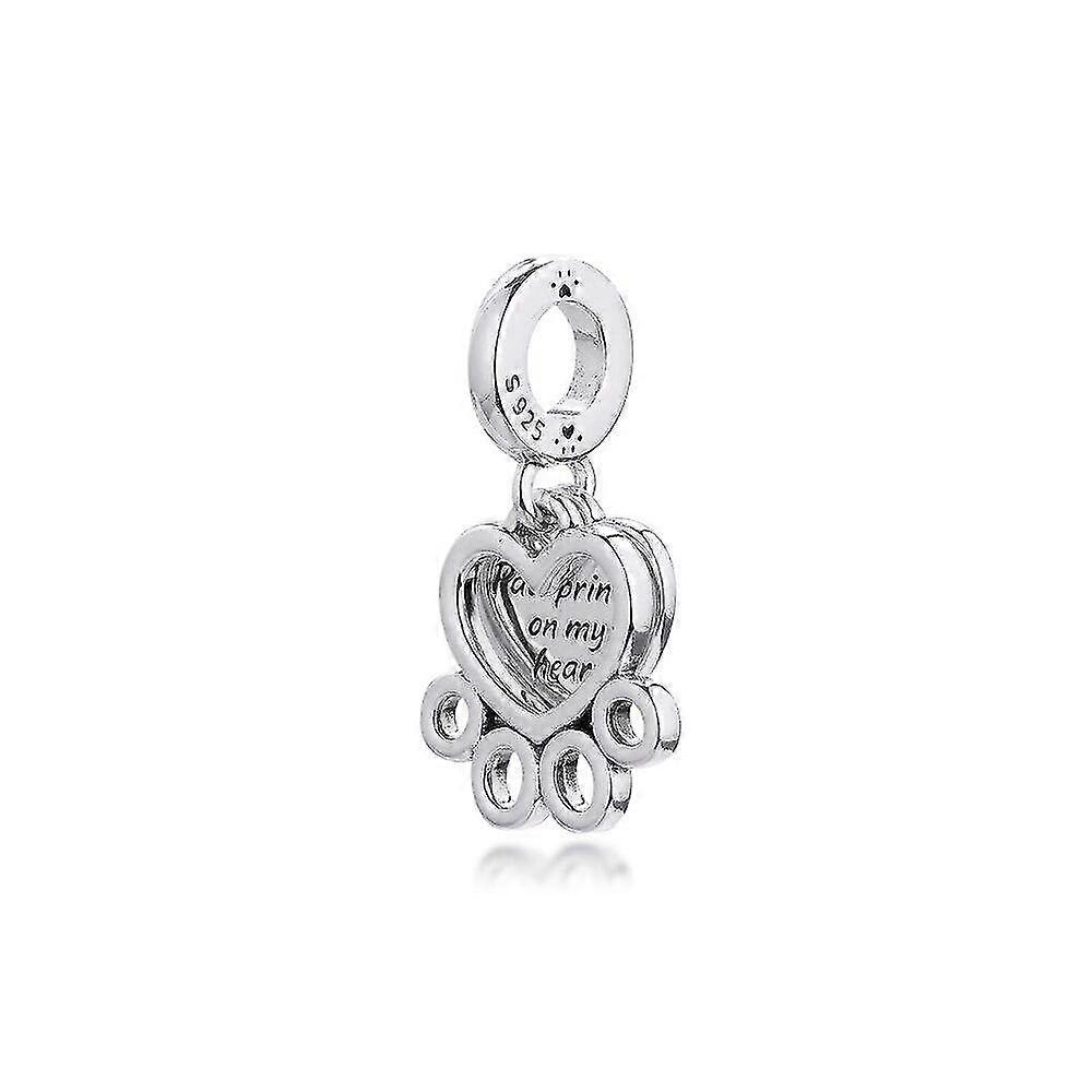 diy bracelets sparking heart beads 925 sterling silver jewelry |ch