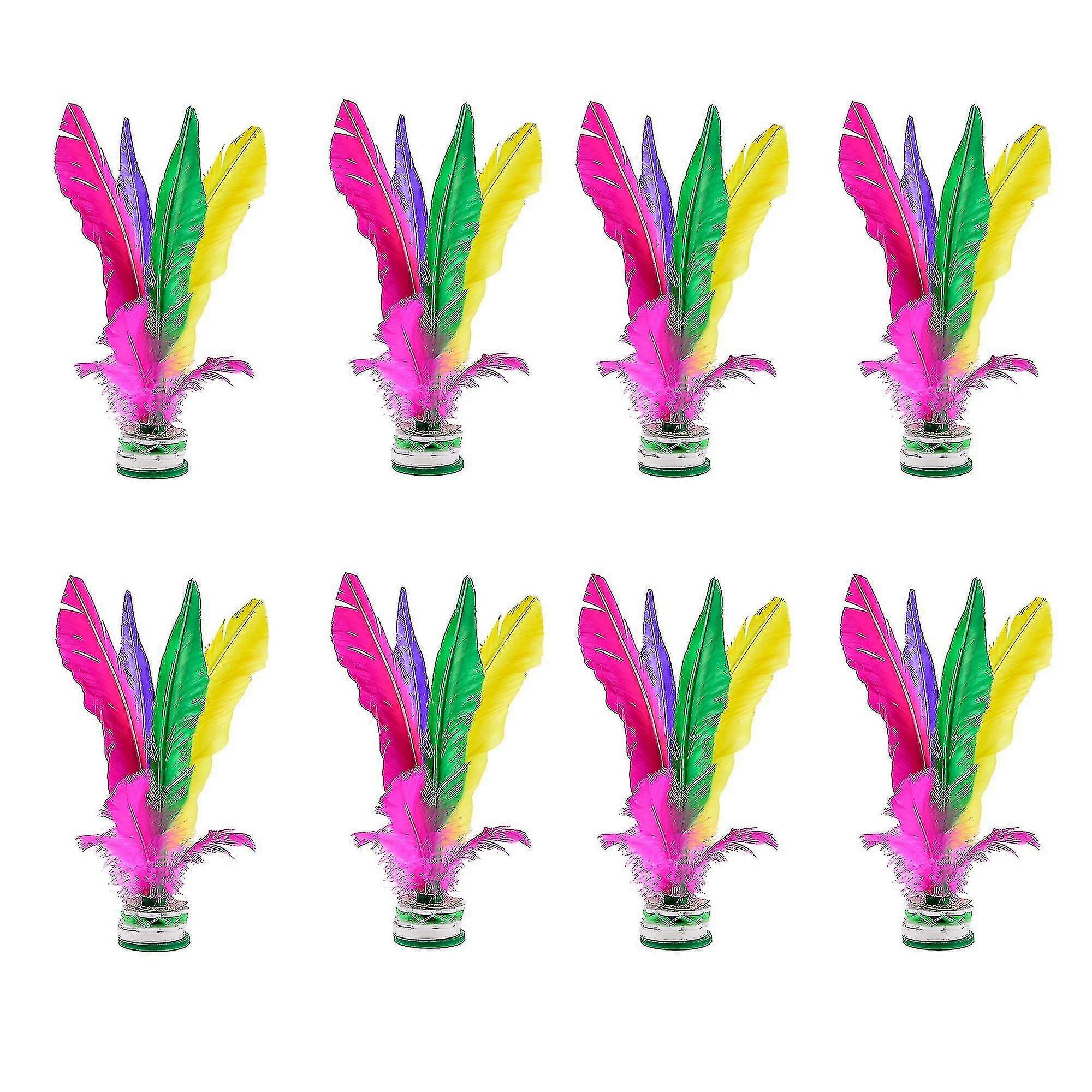 フェザーフライングフィットネスキッキングシャトルコックプレイフェザーサッカーボール