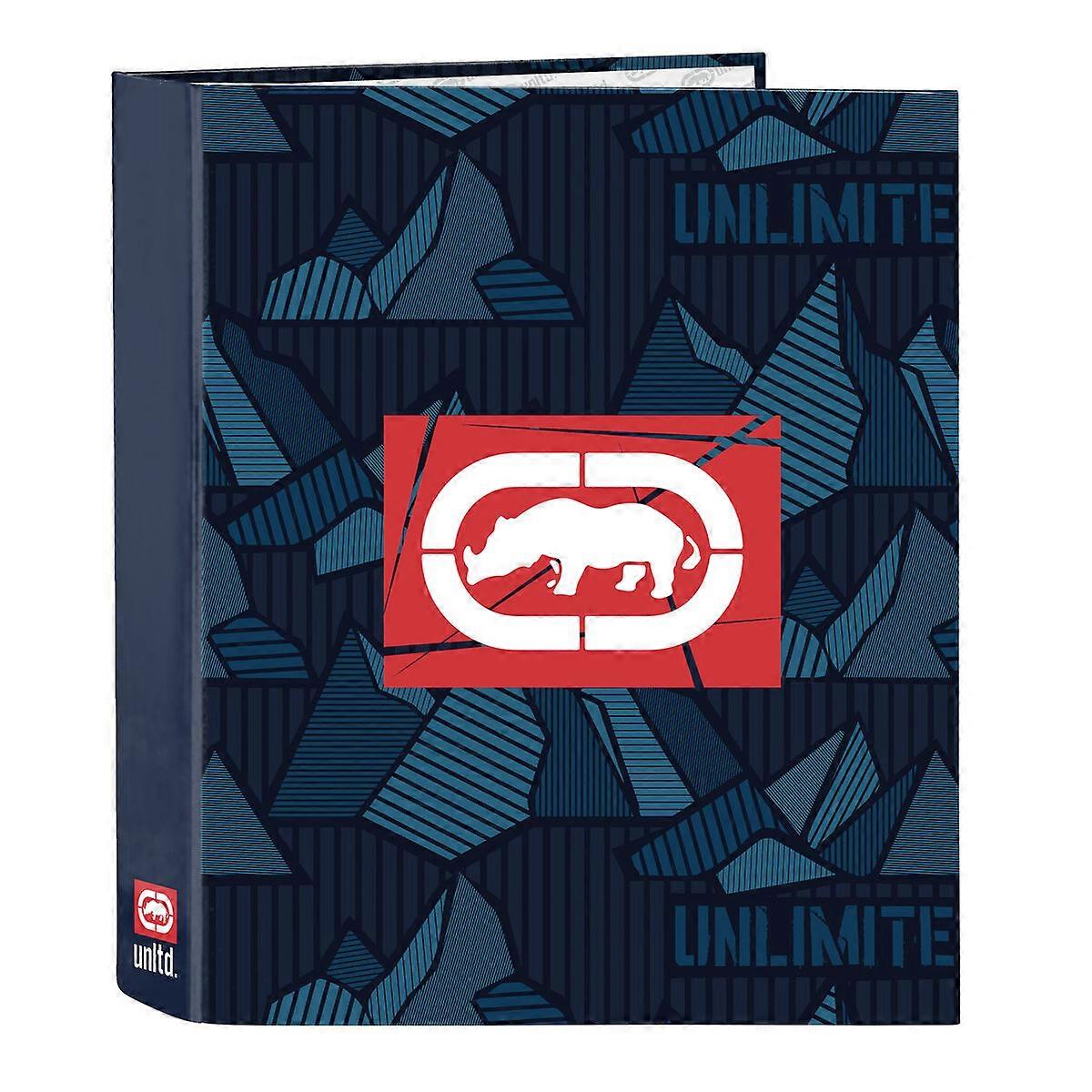 Ring binder Eckō Unltd. Peaks Navy Blue A4 (27 x 33 x 6 cm)