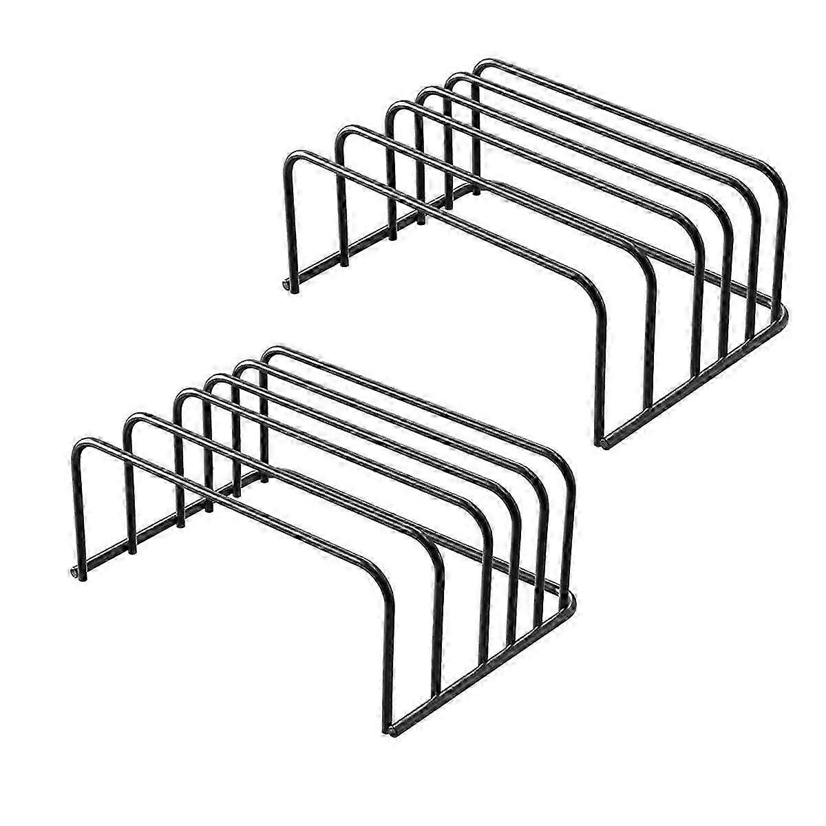 Cutting Board Organizer, [2-pack] Cutting Board Holder Rack Baking Cookie Pan Sheets Cooling