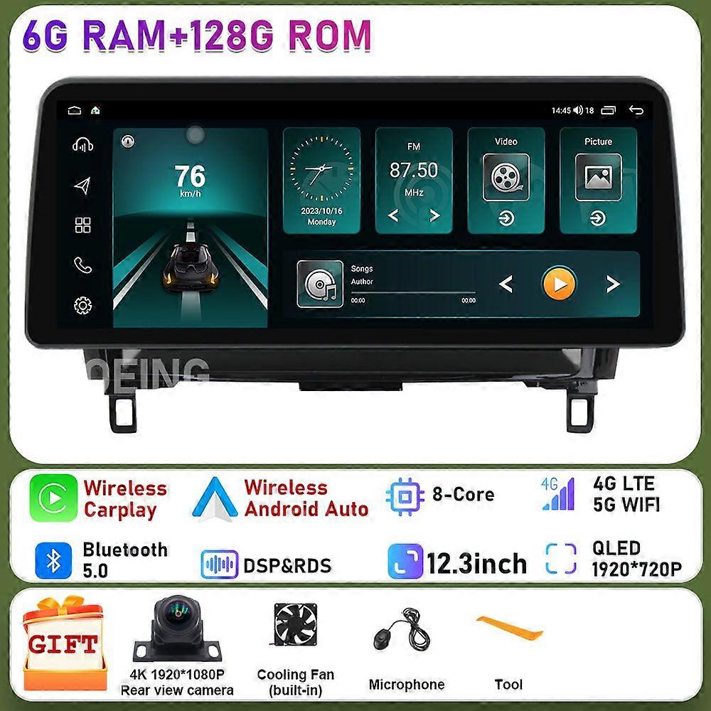 12.3 Inch Android For Nissan X-trail Qashqai 2013 - 2017 Navigation Stereo Multimedia Player Auto Monitor Head Unit 2din Camera