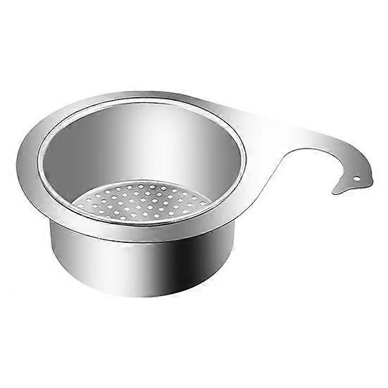 Kitchen Sink Drain Basket Swan Drain Rack Rustproof Corrosion Resistant Polished Surface