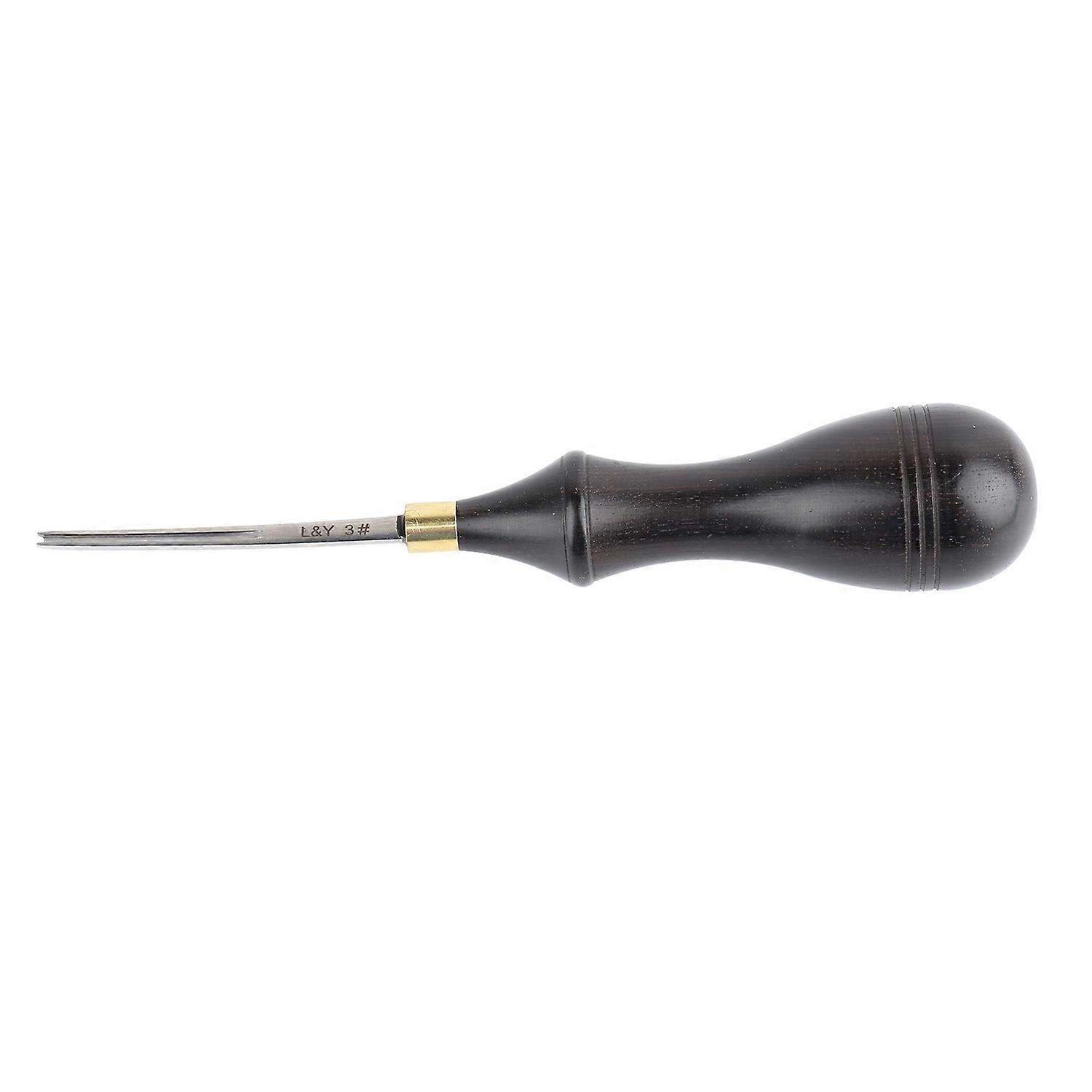 Leather Edge Beveles Professional U Shaped Stainless Steel Blade DIY Leather Beveler Tool for Leathe