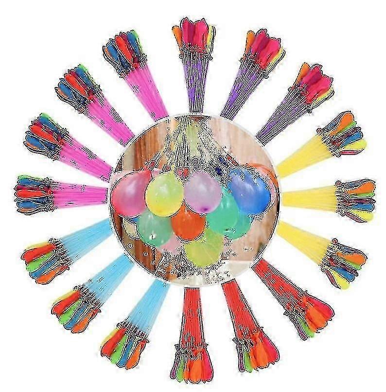 592pcs Wasserballons Set Instant Wasserfüllung Ballons Selbstversiegelnde Ballons für Pool Party