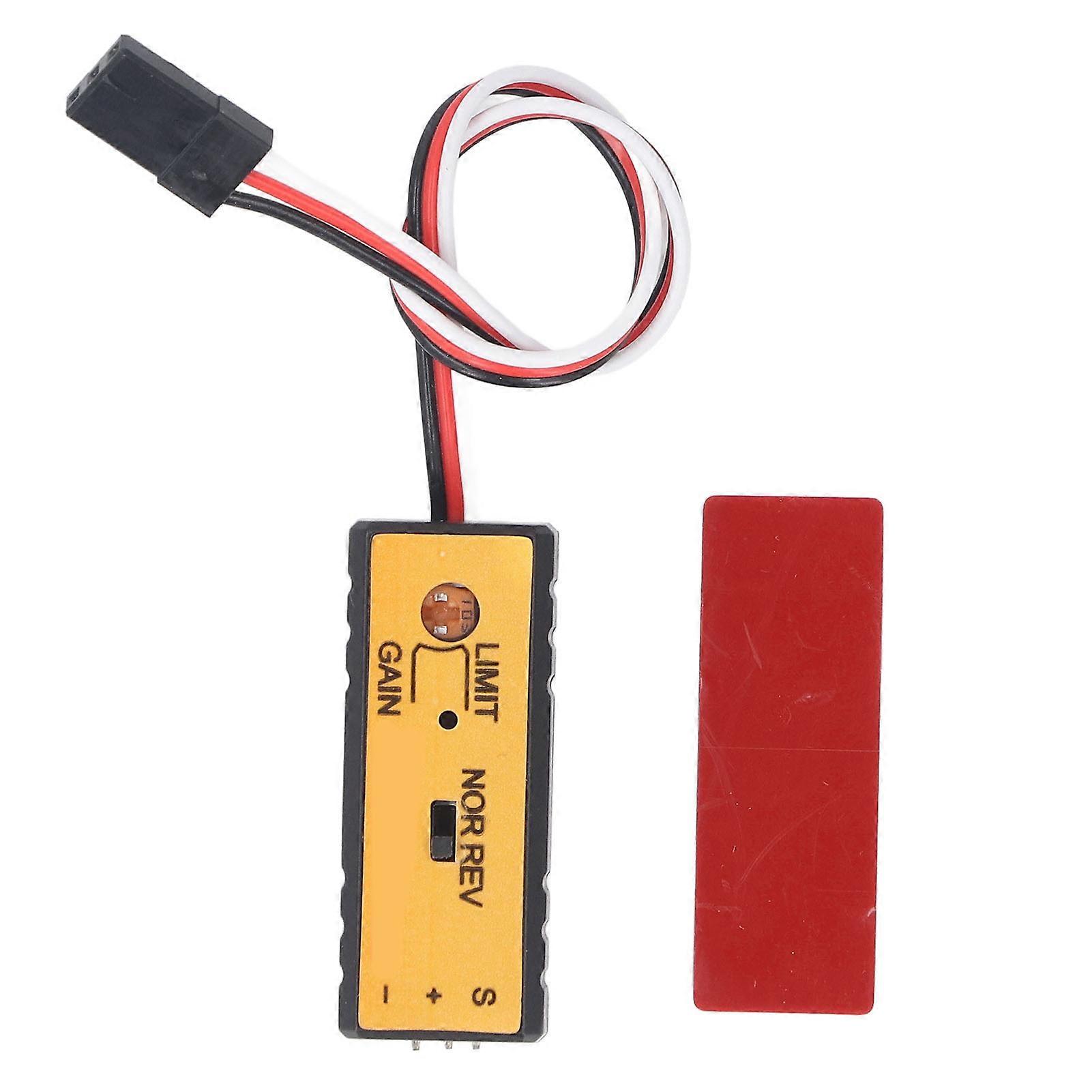 RC Car Gyroscope High Stability Dual Axes ABS RC Cars Drift Drive Gyroscope for Repairing 4‑6V