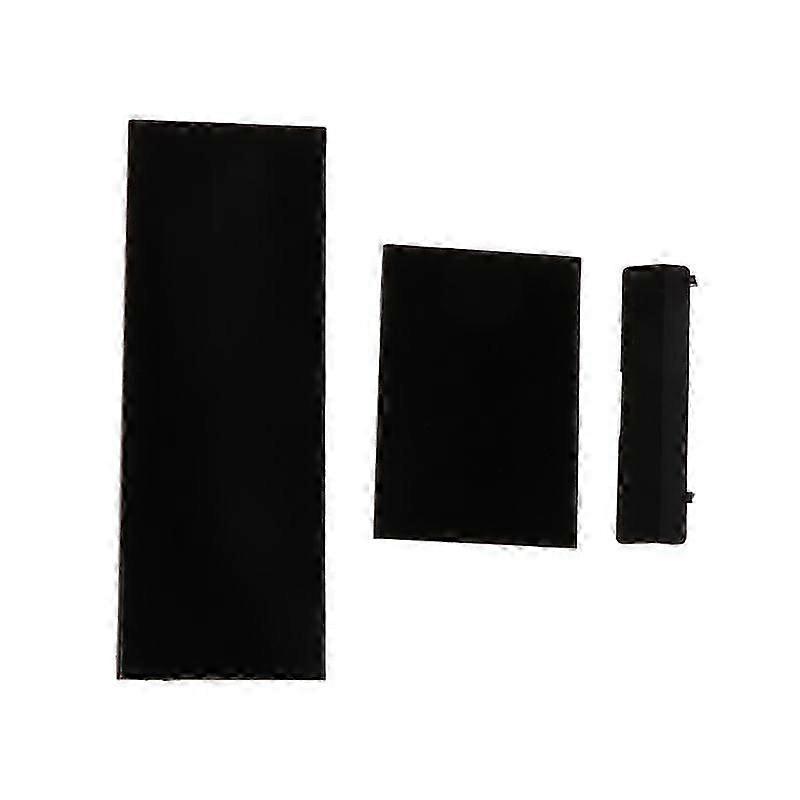 3pcs Memory Card Door Slot Cover Lids Replacement for Wii Console