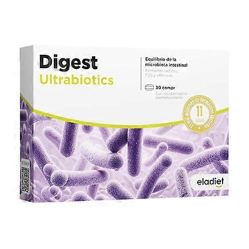 Digest ultrabiotics 30 tablets of 660mg