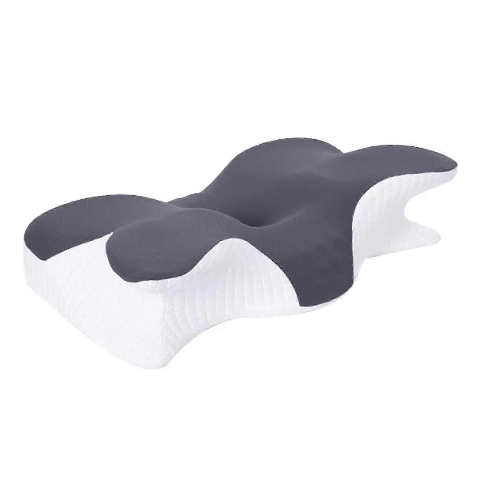 Ergonomisk Memory-Foam Cervikal Kudde Nackstöd Kudde Mjuka Komfortkuddar för Vuxna