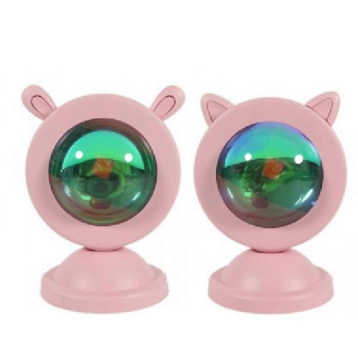 Cartoon Sunset Lamp Rainbow Light Mini Fill Light USB Night Light Gift