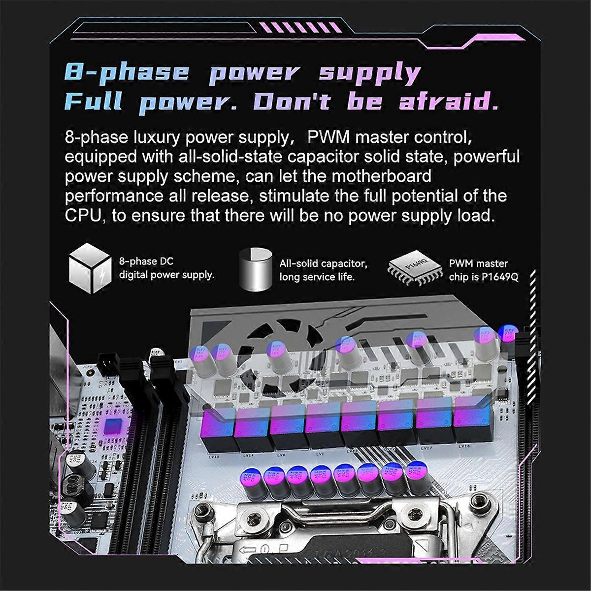 X99 K9 Motherboard LGA 2011-3 VRM Lüfterkühlung Unterstützt 4X DDR4 RAM Unterstützt CPUs der Xeon E5 V3/V4 Serie/Core 17 Serie CPU