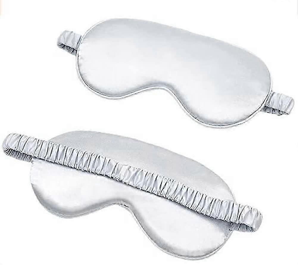 Silk Eye Mask, Elastic Strap for Night Sleep