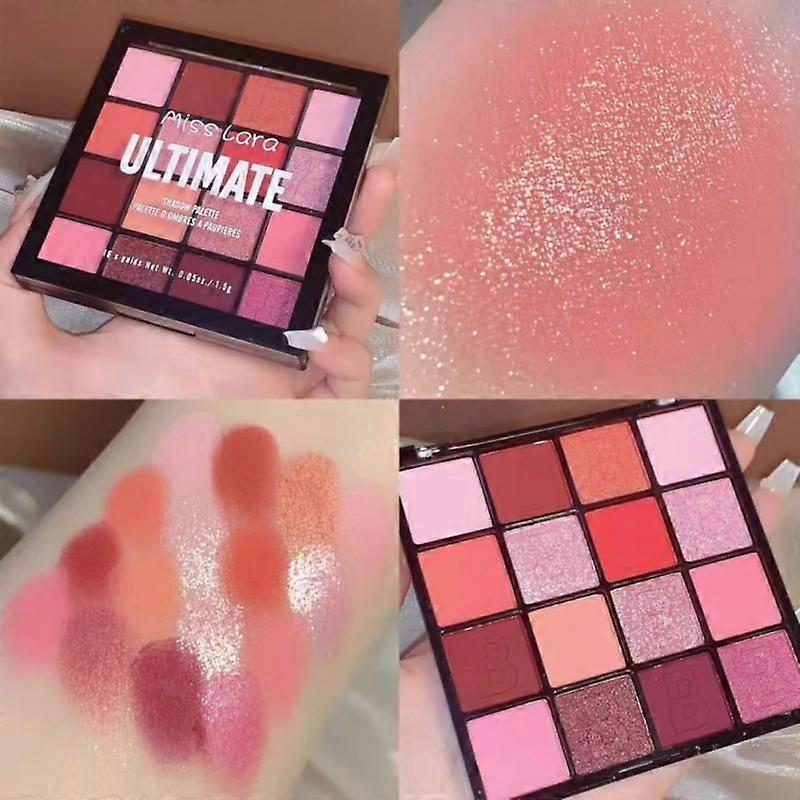 20 Colors Eyeshadow Palette Pearly Matte Earth Color Eyeshadow Portable