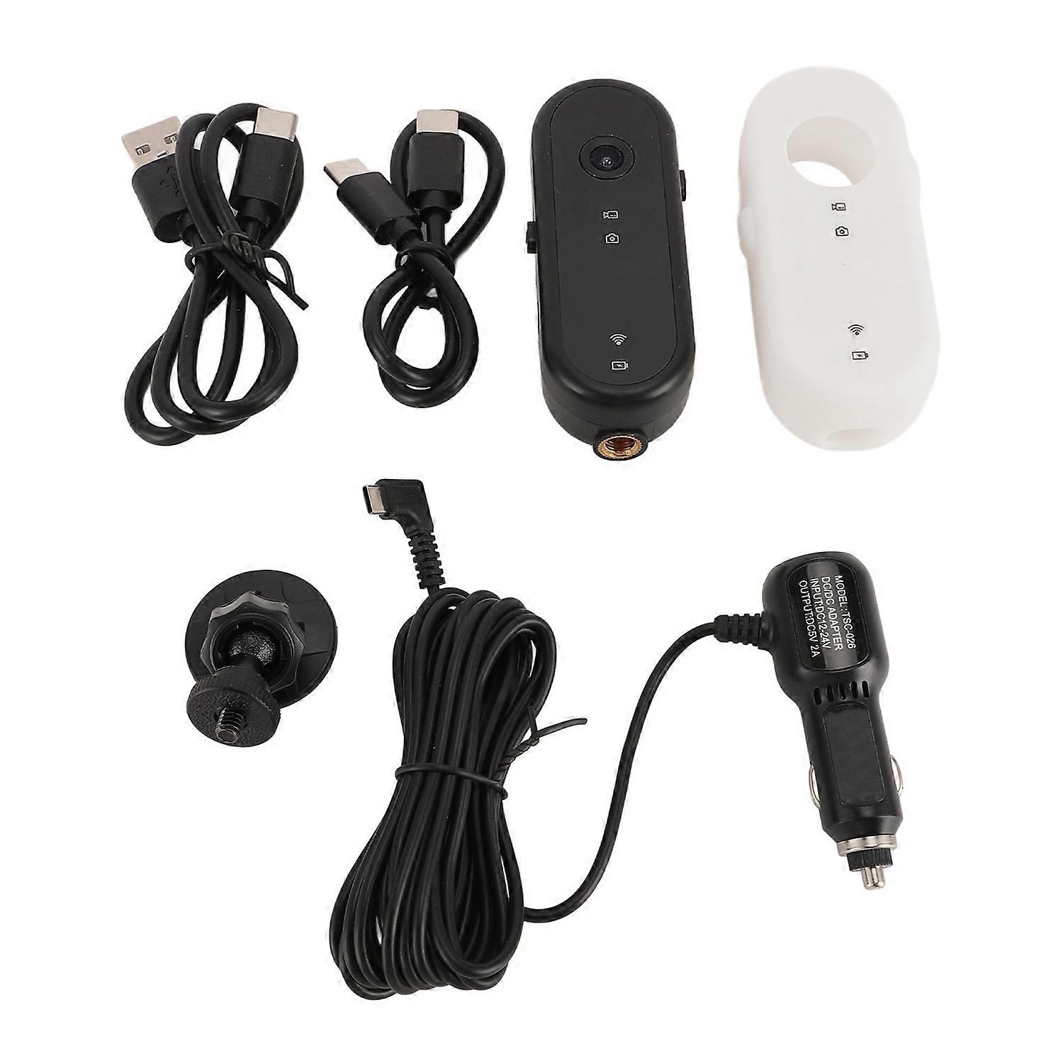 1080p Video Camera Portable Small Car Recorder Camera Cycling Motorcycle Camera Anti Shake 1200mAh B
