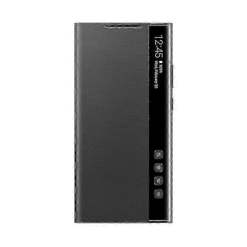 Apply To Samsung Mirror Smart View Flip-free Answering Cover For Galaxy Note 20 / Note20 Ultra 5g Phone Led Cover S-view Cover Ef-zn985 Mobile Phone C