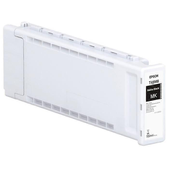 EPSON T48M8 Plotter Tintenpatrone für SureColor SC-P6500D und SC-P8500D Drucker Mattschwarz - 700ml