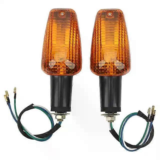 2Pcs Motorcycle Turn Signal Light Indicator Blinker Lamp Waterproof Super Bright ABS compatible for   CB400 CBR929RR CBR954RR CBR600F4i
