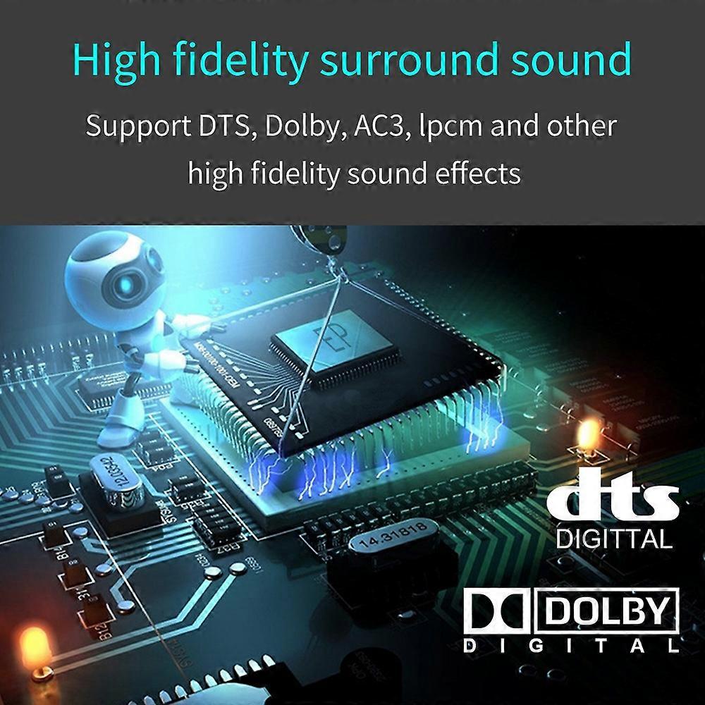 Audio Extractor HDCP CEC + Optical TOSLINK SPDIF + 3.5mm Audio Converter 4K x 2K 3D Audio Splitter