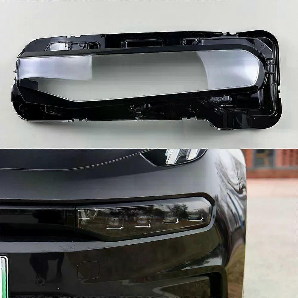 For Zeekr 001 2021 2022 2023 Headlamp Cover Transparent Mask Lamp Shade Headlight Shell Lens Replace The Original Lampshade