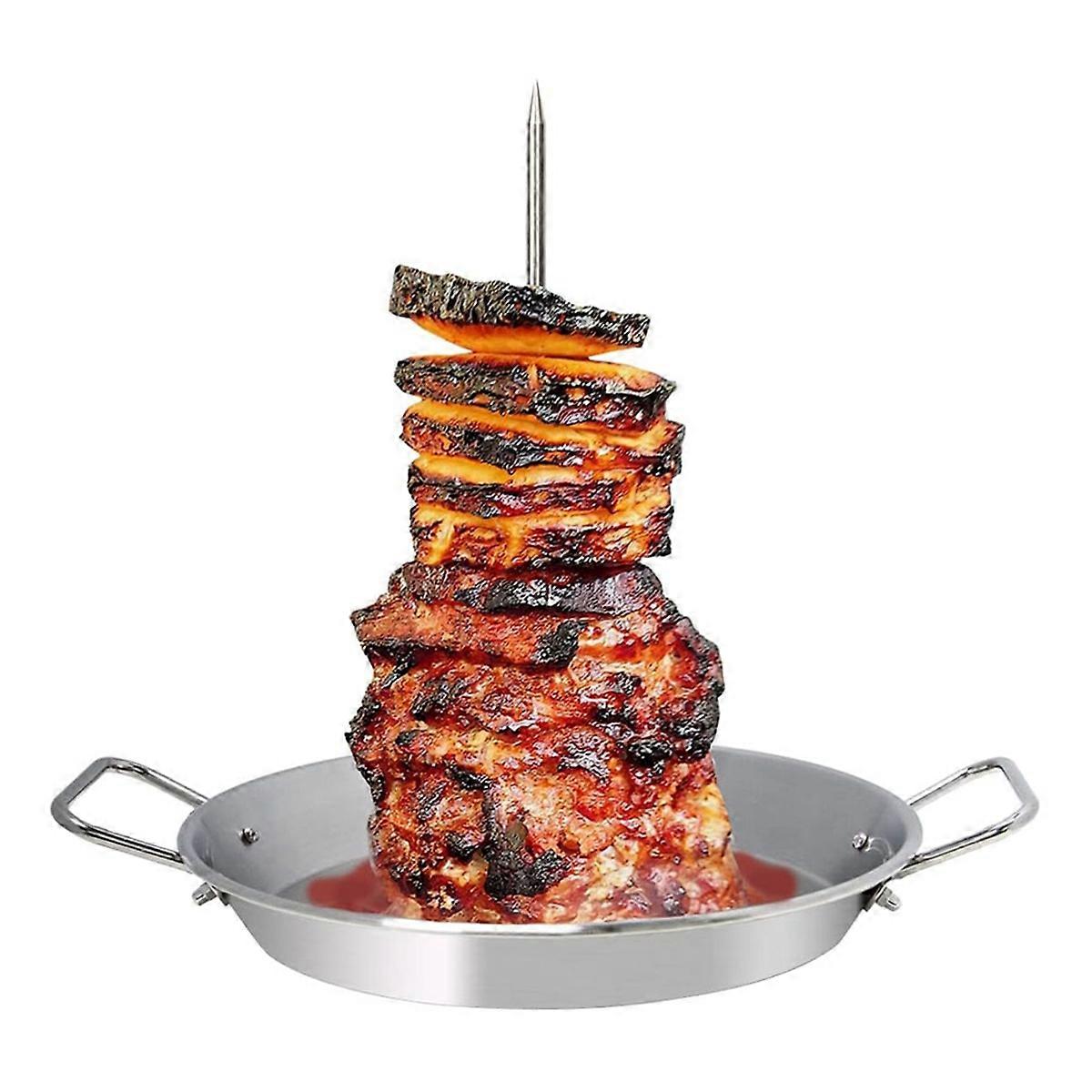 Vertical Skewer for Grill - for Tacos Al Pastor, Shawarma, Kebabs