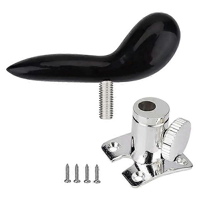Bassoon Hand Saddle Holder with Fixing 4 Screws and Base Instruments
