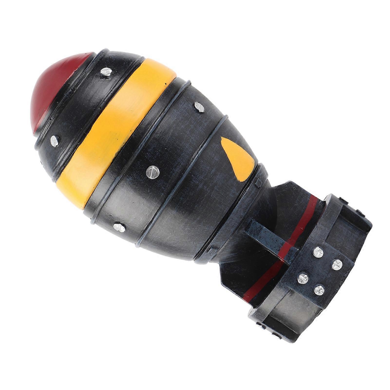 Bomb Storage Box Retro Decorative 3D Resin Craft Model Mini Storage Bin for Keys Beads Cotton Swabs 