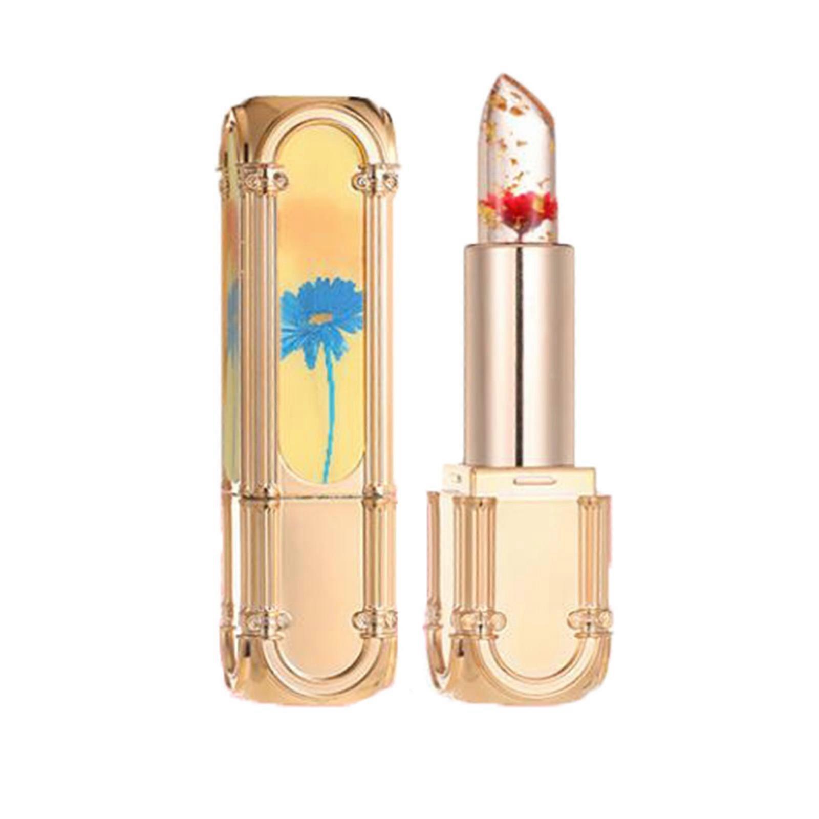 Fresh Flower Jelly Color Changing Lipstick Moisturizing And Lasting Color Development Not Easy To The Cup Of Warm Color Changing Lipstick II
