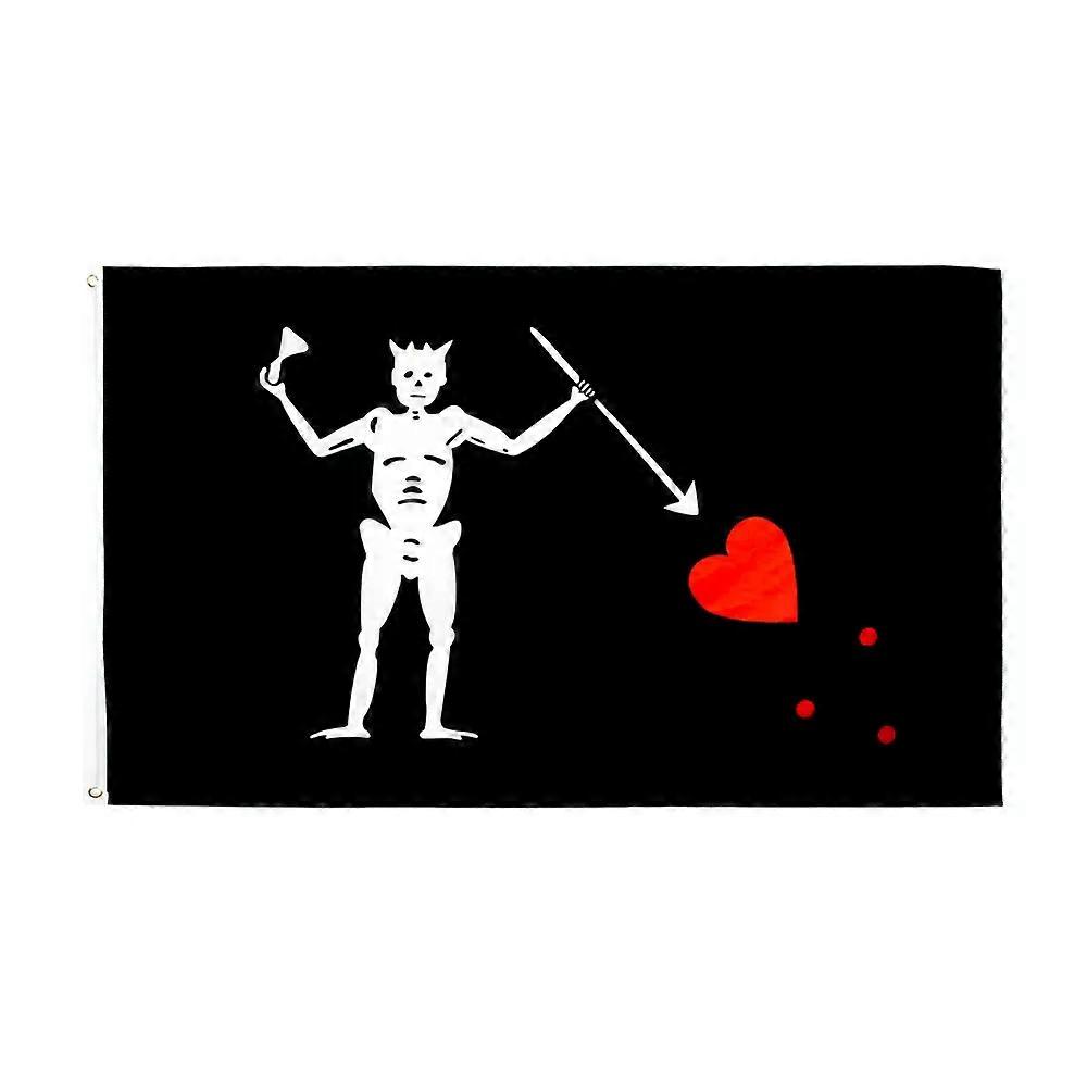 90x150 سم 3x5FTS لا تقل أبدا يموت الحمقى علم القراصنة جولي روجر