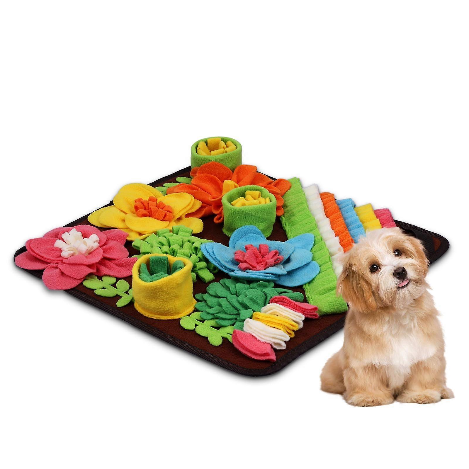 Interactive Snuffle Mat for Dogs - Large Non-Slip Feeding Mat, Durable Fabric, Slow Eating Puzzle Toy