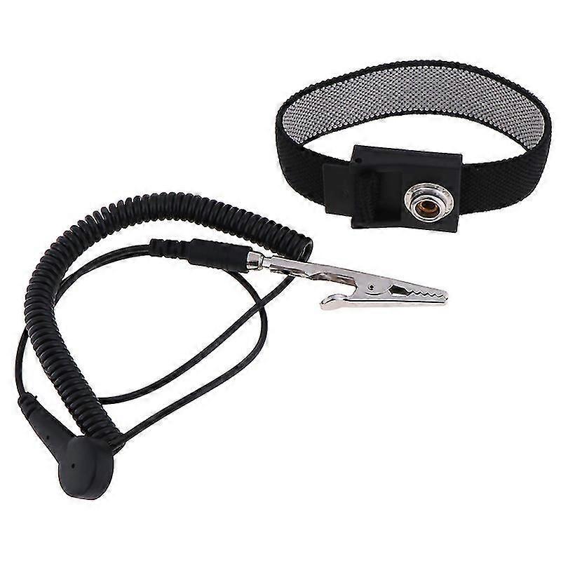 Anti-static Esd Strap - Adjustable Grounding Wrist Band Tool