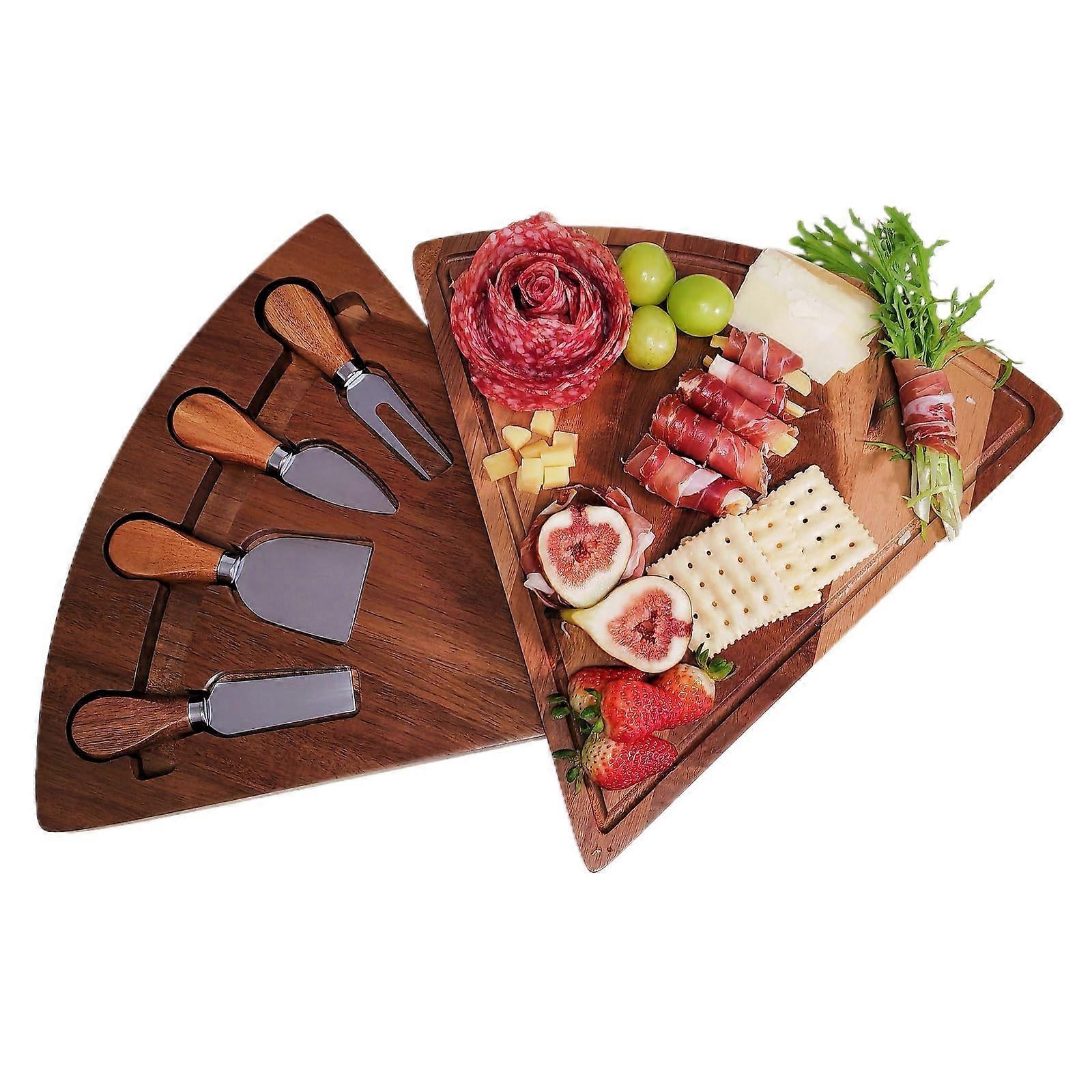 Splinter- charcuterie board for solo dining and camping