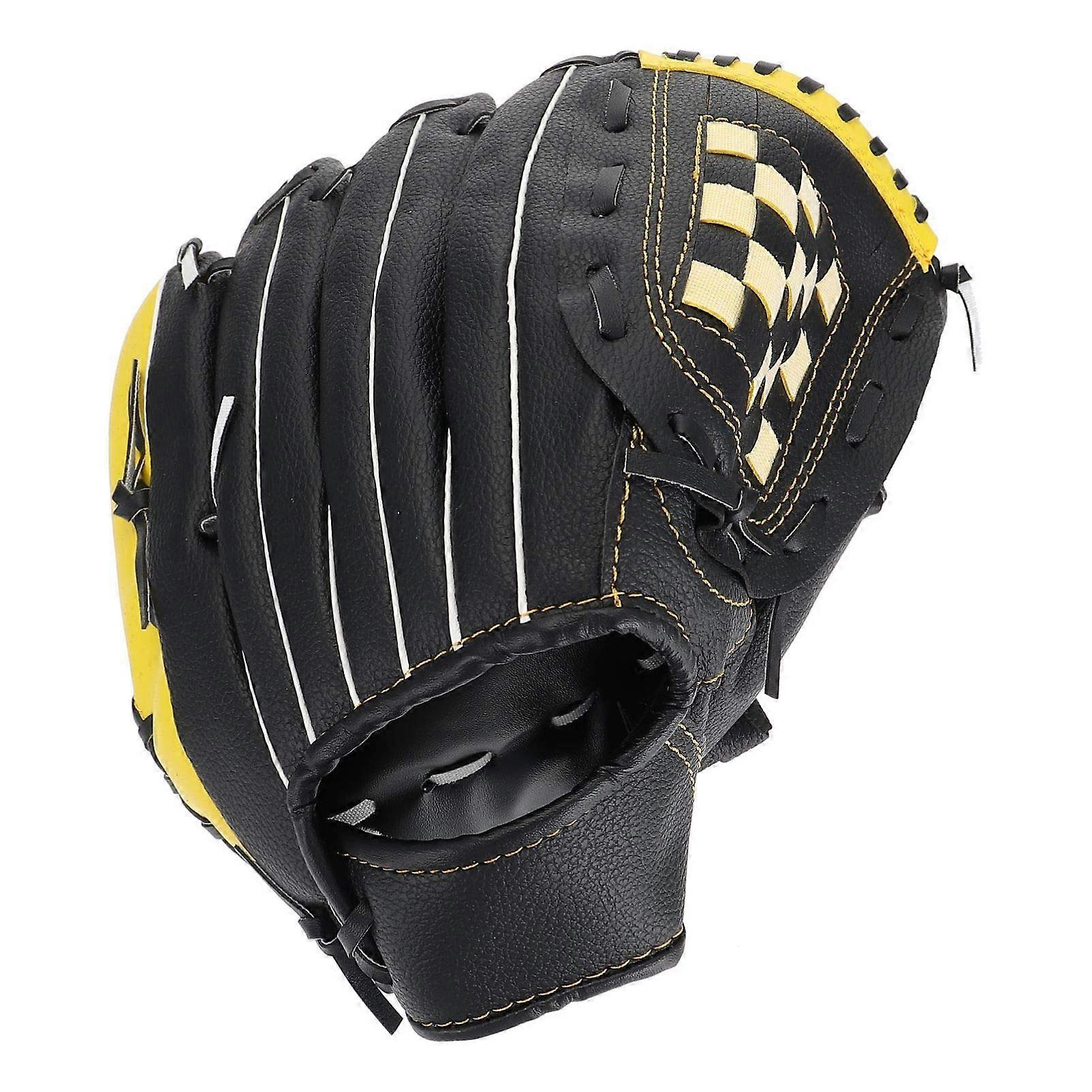 Baseball Glove Men's Softball Mitts Practical Glove Softball Comfortable Fit Fine Workmanship